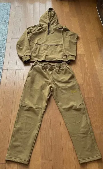 Canterbury 후드 부착 맨투맨 세트