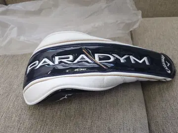 PARADYM 드라이버용 골프헤드커버 네이비/화이트