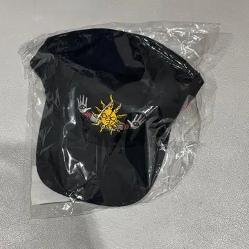 타로맨 캡 자수 블랙