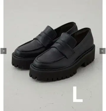 AZUL BY MOUSSY 플랫폼 로퍼 블랙