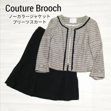 Couture Brooch 쿠튀르 브로치 자켓 스커트 38