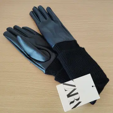 ZARA 블랙 롱 그로브