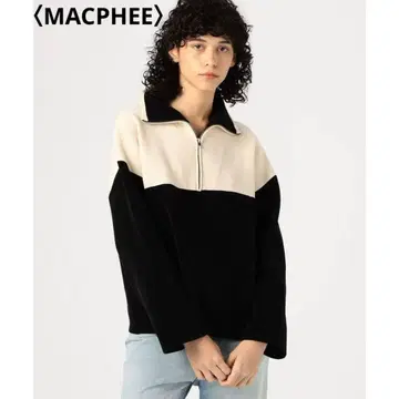 MACPHEE 하프 지퍼 풀오버