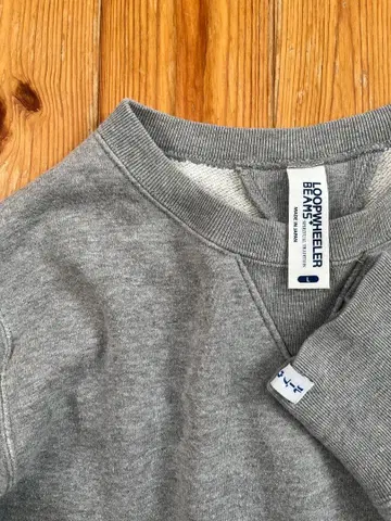 LOOPWHEELER x BEAMS 맨투맨 L 루프 휠러