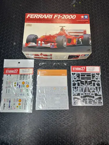 1/20 타미야 페라리 F1-2000 별도 판매 데칼 3장 포함