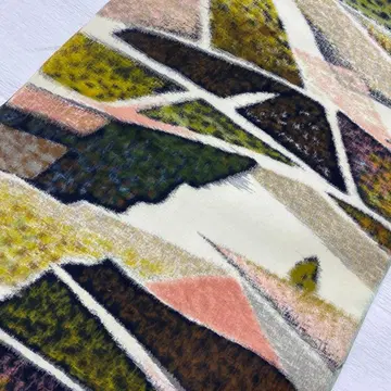 6693 이세사키 직물 옷감 순수 실크 앤티크