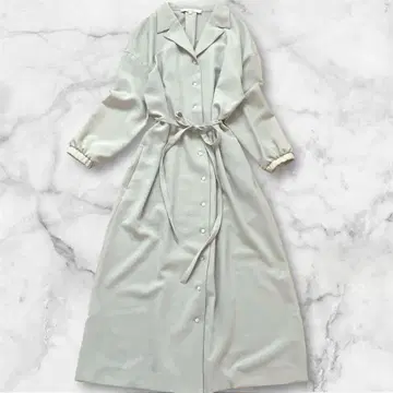 언타이틀 고급 롱 원피스 허리 쉐이프 스타일업