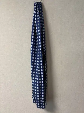 미사용 새상품 프랑코 바시 스톨 Franco Bassi 네이비