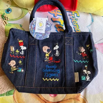 Peanuts 75주년 기념 토트백 스누피