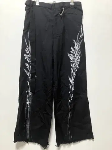 릴리스 아트 덕 플라워 페인팅 팬츠