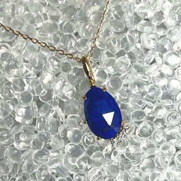 [박람회] EXPO2025 콩고 코먼즈 라피스라줄리 목걸이 S925