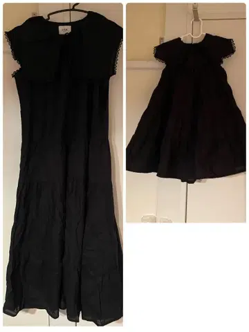 쁘띠마인 리앙 모녀 시밀러룩 원피스