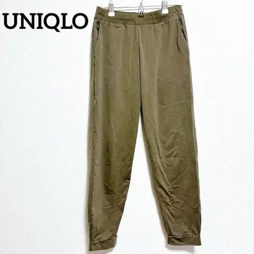 UNIQLO 유니클로 올리브 그린 스웨트 팬츠 조거 팬츠 [ S ]