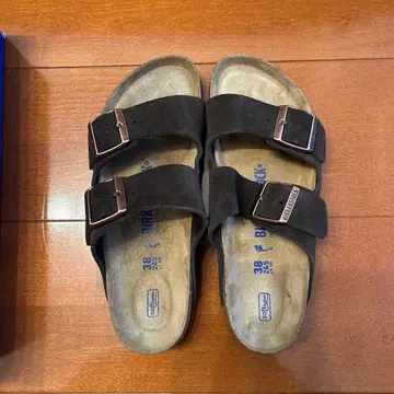 Birkenstock 아리조나 브라운 샌들 38