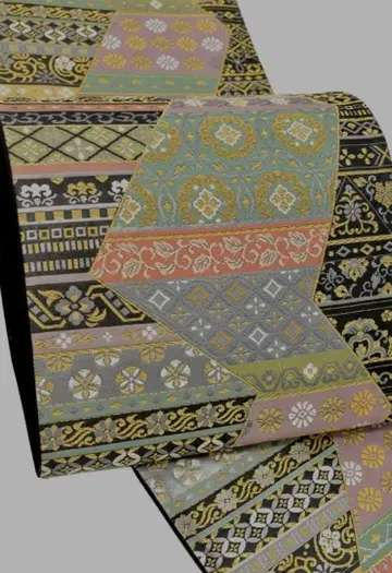 특선 니시진 비단 후쿠로 오비