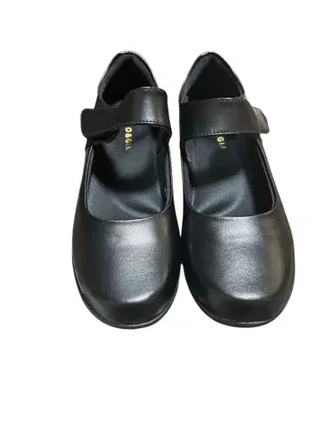 블랙 신발 합성 피혁 23cm