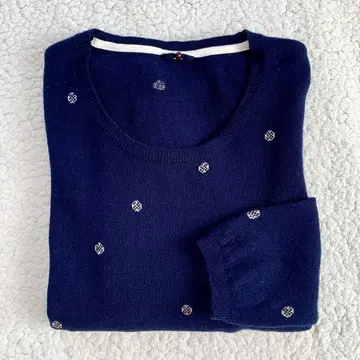 vm  도트 니트 스웨터