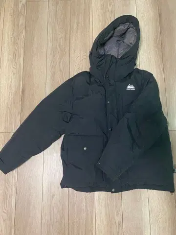 FIRST DOWN 블랙 다운 자켓 4L