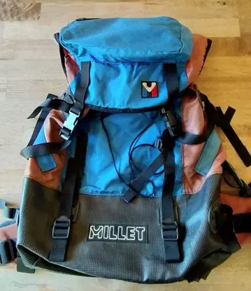MILLET 백팩 파랑 검정 베이스 등산용
