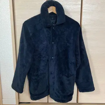 [무인양품] 신사 정전기 방지 착용 담요 긴팔 파자마 상하의 세트 M