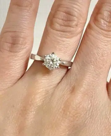 플라티나 실버 반지 10호