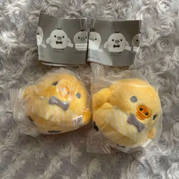 리락쿠마 키이로이트리마핀 카페 캡슐 봉제 인형 가챠가챠