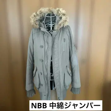 NBB 후드 부착 모즈 코트