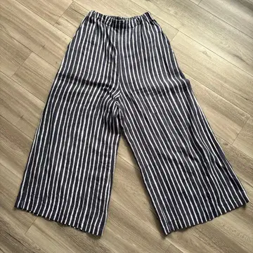 마리메꼬 피콜로 스트라이프 와이드 팬츠