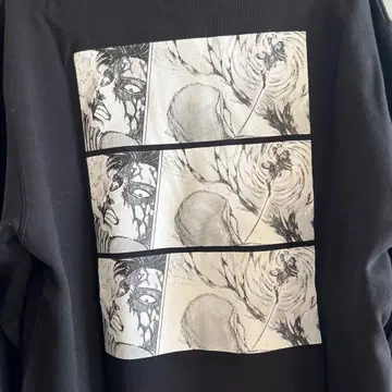 LOVELESS 진격의 거인 후드티 리바이 블랙 M