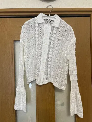 니코앤드 시스루 셔츠 m 사이즈