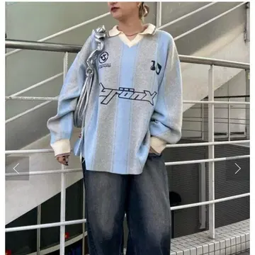 WHO'S WHO gallery BRONX 축구 니트