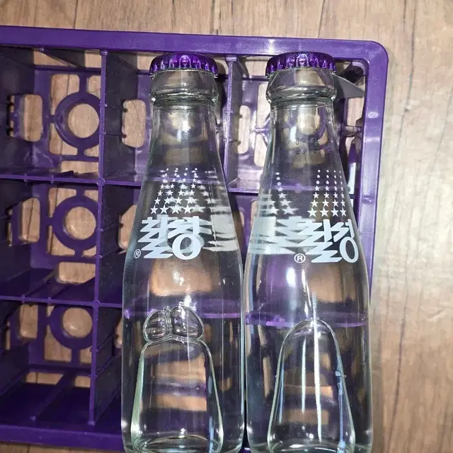 방탄소년단 칠성사이다 유리병, 보관 트레이