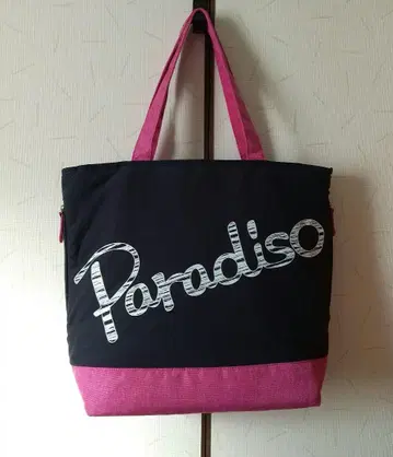 Paradiso 테니스 토트백 네이비/핑크