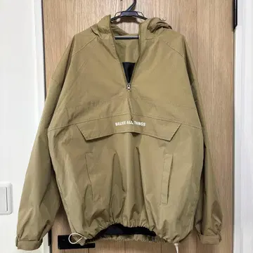 아노락 후드티 베이지