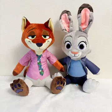 주토피아2 L 봉제 인형 2종 세트