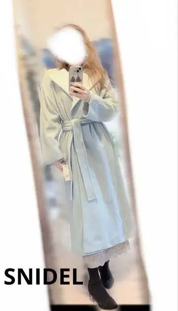 미사용 새상품 SNIDEL 롱 코트