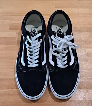 Vans 블랙/화이트 스니커즈 30cm