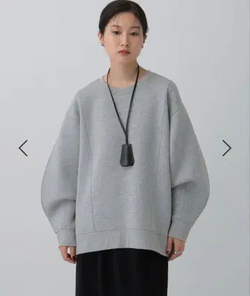 LEPSIM 사이드 ZIP 크루 풀오버