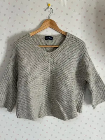 프레임워크 3G 카타아제 V 풀오버 캐시미어 혼방 그레이