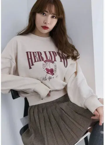 HERLIPTO Classic Cherry Sweatshirt