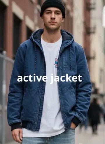 덕 액티브 자켓 데님