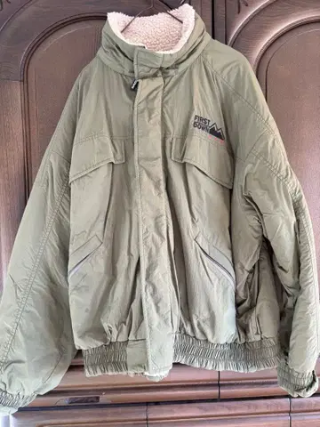 FIRST DOWN 플리스 라이닝 자켓