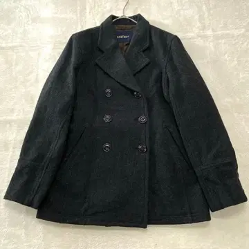 [새상품급] 이스트 보이 그레이 울 피 코트 M