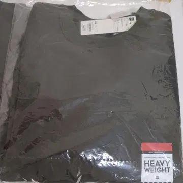 HEAVY WEIGHT 트레이닝복 XS 다크 그레이 새상품 2장 세트