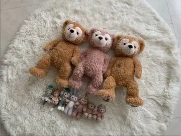 더피 & 셰리메이 봉제 인형 & 키링 세트