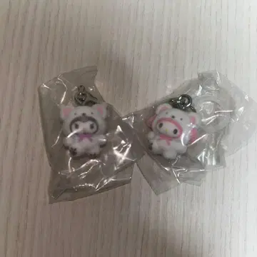 산리오 포근포근 스노우 쿠로미 x 마이멜로디 세트