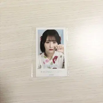 오기 하나 이코노이조이 2023 미니 포토 카드 레어