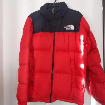THE NORTH FACE 다운 자켓 레드/블랙