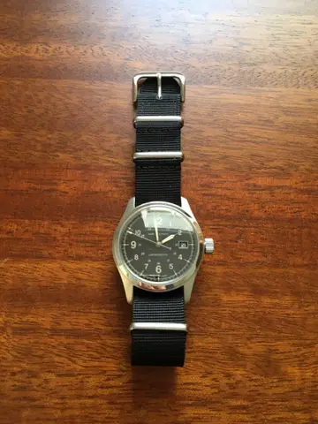 HAMILTON KHAKI FIELD AUTO 단종 한정판