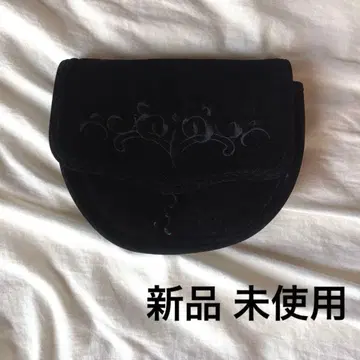 새상품 클러치백 여성용 파우치 vintage 스웨이드 레트로 블랙